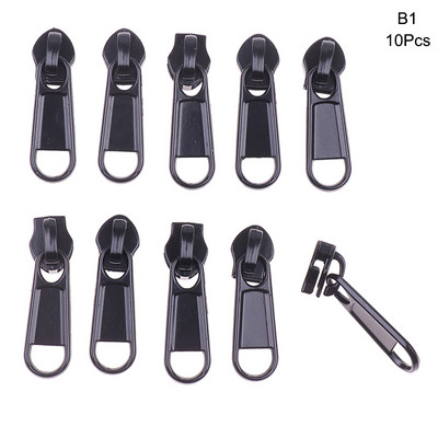 Metalinis užtrauktuko keitimas Silder Užtrauktukai Striukė Krepšys Piniginės Kišenės Taisymas Užtrauktukai Galvutės Taisymo rinkiniai „Pasidaryk pats“ drabužių siuvimo priedai