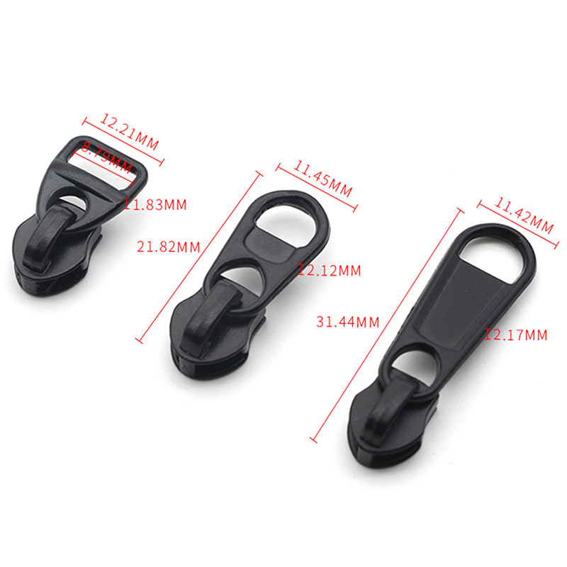 Metalinis užtrauktuko keitimas Silder Užtrauktukai Striukė Krepšys Piniginės Kišenės Taisymas Užtrauktukai Galvutės Taisymo rinkiniai „Pasidaryk pats“ drabužių siuvimo priedai