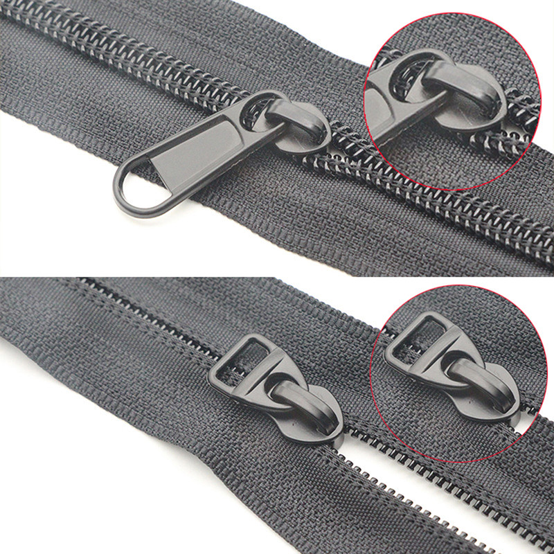 Metalinis užtrauktuko keitimas Silder Užtrauktukai Striukė Krepšys Piniginės Kišenės Taisymas Užtrauktukai Galvutės Taisymo rinkiniai „Pasidaryk pats“ drabužių siuvimo priedai