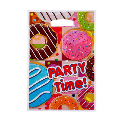 10gab/partija Kāzu bērnu duša vienkrāsains plastmasas laupījumu maisiņi dzimšanas dienas svinību dekorēšanai rozā/zilā/zaļā/purpursarkanā dāvanu maisiņi