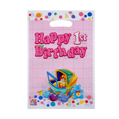 10gab/partija Kāzu bērnu duša vienkrāsains plastmasas laupījumu maisiņi dzimšanas dienas svinību dekorēšanai rozā/zilā/zaļā/purpursarkanā dāvanu maisiņi