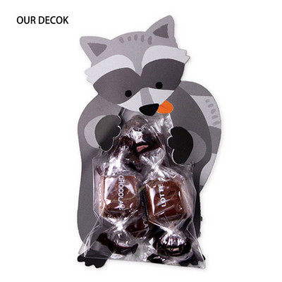 10db dzsungel állati cukorka táskák nyúl ajándék zacskók szafari születésnapi dekorációk gyerekbuli kedvencek sütitáskák húsvéti dekorációk