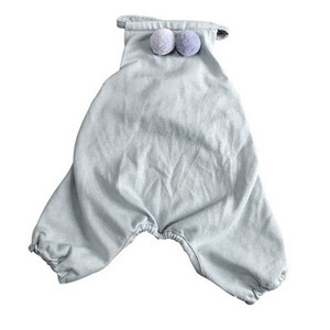 Pamut kutyapizsama, 4 lábú, kisállatruházat, mellény póló szőrgolyóval PJS kiskutya macska pizsama könnyű kis kutyáknak, uszkárnak