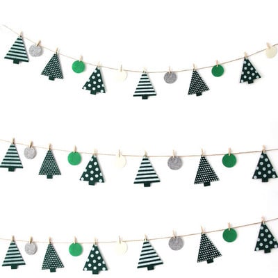 1 Rinkinys spalvingos popierinės vėliavėlės reklamjuostės ir vėliavėlės Girliandos Gėlėtos banderolės, „pasidaryk pats“ vaikų gimtadienio / vestuvių vakarėlio dekoravimo reikmenys