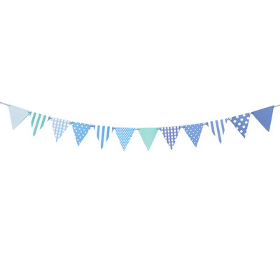 1 Rinkinys spalvingos popierinės vėliavėlės reklamjuostės ir vėliavėlės Girliandos Gėlėtos banderolės, „pasidaryk pats“ vaikų gimtadienio / vestuvių vakarėlio dekoravimo reikmenys