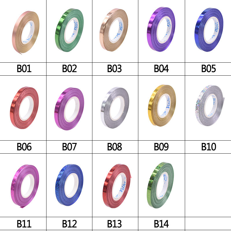 5gab 10m*5mm spīdīgas lāzera kērlinga lentes ruļļa balonu virve Kāzu Ziemassvētku dzimšanas dienas ballītes dekors DIY balonu straumēšanas piederumi