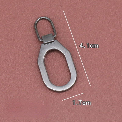 2 vnt. Užtrauktuko traukimo traukiklio galas Nuimamas metalinis užtrauktukų galvutė „pasidaryk pats“ siuvimas amatų drabužių krepšio pakeitimo segtukas sulaužytas sagties fiksatorius užtrauktukas