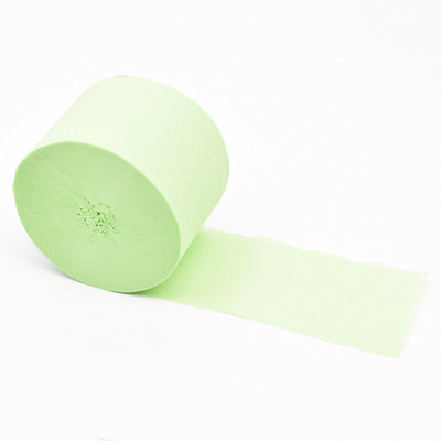 25M Macaron pasztell krepp szalagok tekercspapír háttér pasztell szivárvány unikornis születésnapi buli Babazuhany Keresztelő esküvő