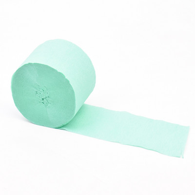 25M Macaron pasztell krepp szalagok tekercspapír háttér pasztell szivárvány unikornis születésnapi buli Babazuhany Keresztelő esküvő