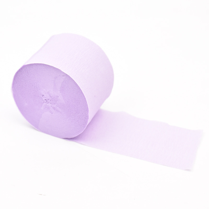 25M Macaron pasztell krepp szalagok tekercspapír háttér pasztell szivárvány unikornis születésnapi buli Babazuhany Keresztelő esküvő