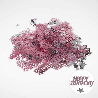 1 pachet 15G Decorare confetti La mulți ani Stele Litere Confetti Decorare pentru petrecere de aniversare nuntă Flori de naștere