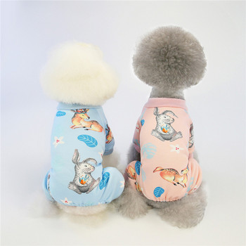 Φθινοπωρινή φόρμα για κουτάβι σκύλου για μικρά σκυλιά Χαριτωμένα ρούχα για κατοικίδια Ρούχα για γάτες Τσιουάουα μαλτέζικη πιτζάμες ropa perro grande