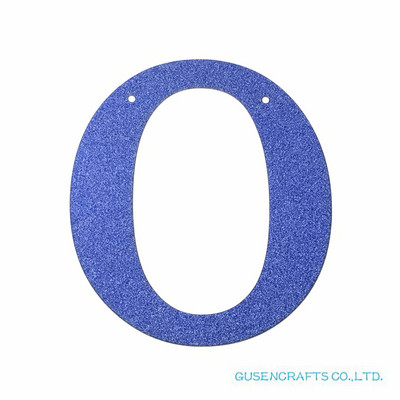 1 бр./лот Персонализирана 13 см. Направи си сам блестяща хартия, кралско сини букви, банери/гирлянди, висящи декорации за сватба, рожден ден