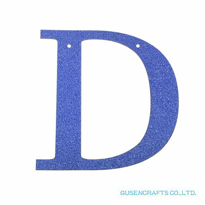 1 бр./лот Персонализирана 13 см. Направи си сам блестяща хартия, кралско сини букви, банери/гирлянди, висящи декорации за сватба, рожден ден