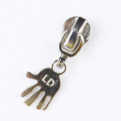 5 vnt. cinko lydinio padengimas 5# užtrauktuko galvutė drabužiams paltai Automatinis užraktas metalinis uždaras užtrauktuko slankiklis „pasidaryk pats“ audinių siuvimo priedai