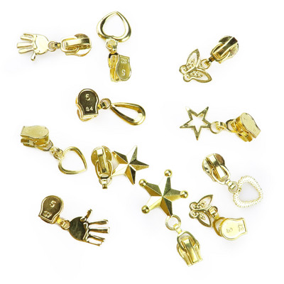 5 vnt. cinko lydinio padengimas 5# užtrauktuko galvutė drabužiams paltai Automatinis užraktas metalinis uždaras užtrauktuko slankiklis „pasidaryk pats“ audinių siuvimo priedai