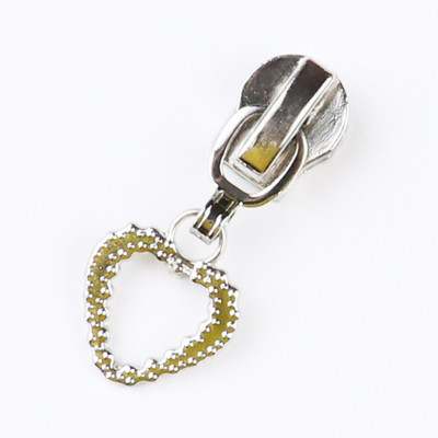 5 vnt. cinko lydinio padengimas 5# užtrauktuko galvutė drabužiams paltai Automatinis užraktas metalinis uždaras užtrauktuko slankiklis „pasidaryk pats“ audinių siuvimo priedai