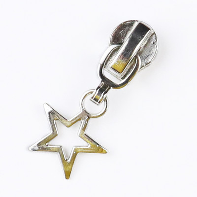 5 vnt. cinko lydinio padengimas 5# užtrauktuko galvutė drabužiams paltai Automatinis užraktas metalinis uždaras užtrauktuko slankiklis „pasidaryk pats“ audinių siuvimo priedai