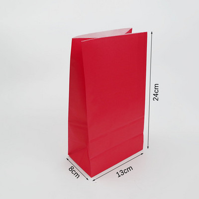 10 bucăți pungi colorate de hârtie pentru petrecere de nuntă, bomboane, cadou, pungă de hârtie, biscuiți, biscuiți, pâine, aspect, gustări, coacere, pungă pentru pachet