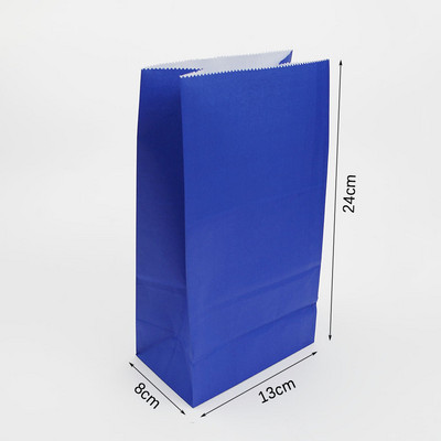 10 bucăți pungi colorate de hârtie pentru petrecere de nuntă, bomboane, cadou, pungă de hârtie, biscuiți, biscuiți, pâine, aspect, gustări, coacere, pungă pentru pachet