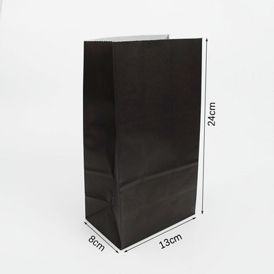 10 bucăți pungi colorate de hârtie pentru petrecere de nuntă, bomboane, cadou, pungă de hârtie, biscuiți, biscuiți, pâine, aspect, gustări, coacere, pungă pentru pachet