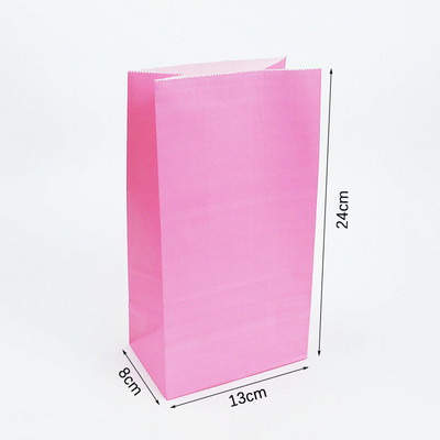 10 bucăți pungi colorate de hârtie pentru petrecere de nuntă, bomboane, cadou, pungă de hârtie, biscuiți, biscuiți, pâine, aspect, gustări, coacere, pungă pentru pachet