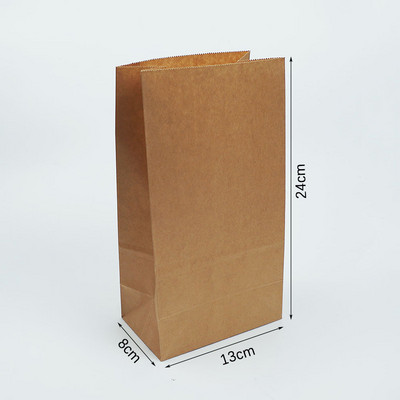 10 bucăți pungi colorate de hârtie pentru petrecere de nuntă, bomboane, cadou, pungă de hârtie, biscuiți, biscuiți, pâine, aspect, gustări, coacere, pungă pentru pachet