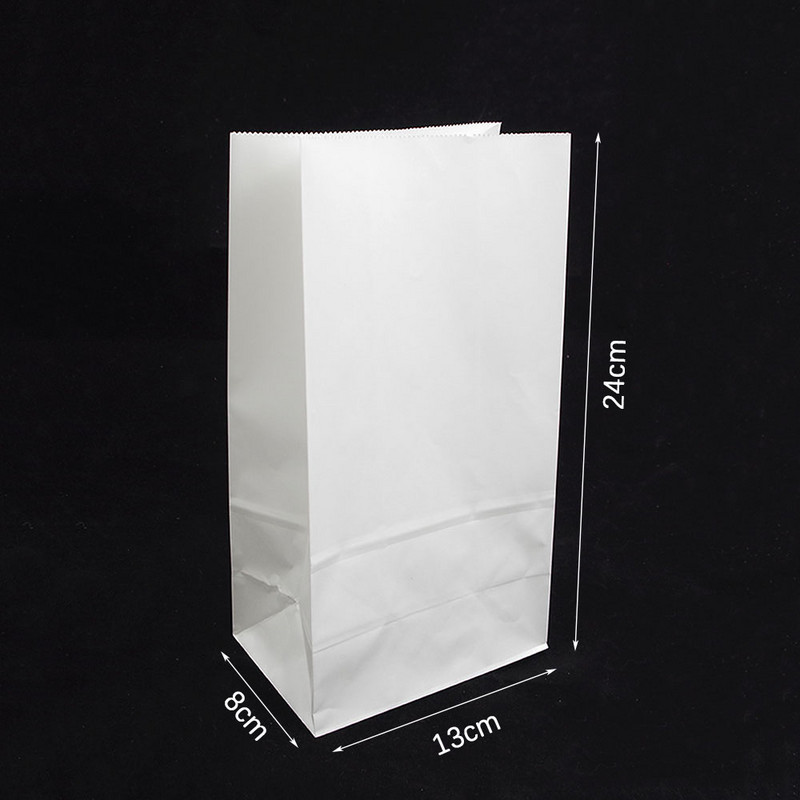 10 bucăți pungi colorate de hârtie pentru petrecere de nuntă, bomboane, cadou, pungă de hârtie, biscuiți, biscuiți, pâine, aspect, gustări, coacere, pungă pentru pachet