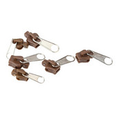 6 vnt! Užtrauktuko galvutės gelbėjimo momentinio remonto rinkinys Praktiškas pataisymas Juodi užtrauktukai, skirti drabužių keitimo priedams