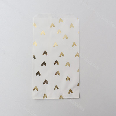 12 bucăți îngroșați cadou pungă de hârtie cu puncte autocolante caramele dulciuri prăjituri inimă pungă de hârtie kraft pentru petrecere de Crăciun saci de artizanat husă aniversare