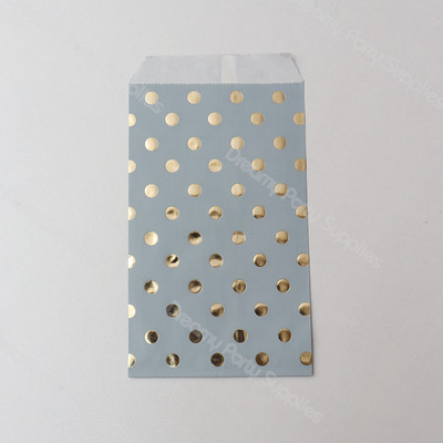 12 bucăți îngroșați cadou pungă de hârtie cu puncte autocolante caramele dulciuri prăjituri inimă pungă de hârtie kraft pentru petrecere de Crăciun saci de artizanat husă aniversare