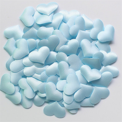 100 vnt/rinkinys Kempinė rožinė Širdies formos konfeti Vestuvių mėtymo žiedlapiai Romantiški vestuvių papuošalai