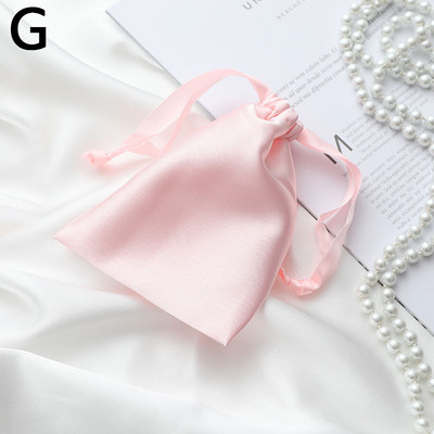 Imiteeritud siidist ehete kottide kotid, nööride kotid, kommid, pulmapeo meik, kingituste tasku pakkimise varustus