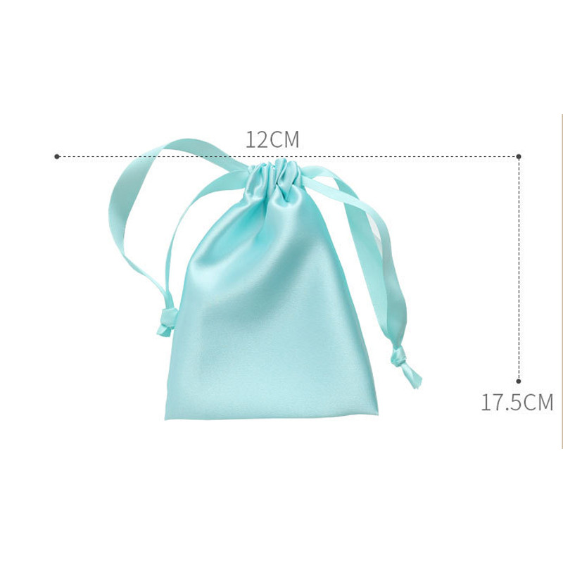 Imiteeritud siidist ehete kottide kotid, nööride kotid, kommid, pulmapeo meik, kingituste tasku pakkimise varustus