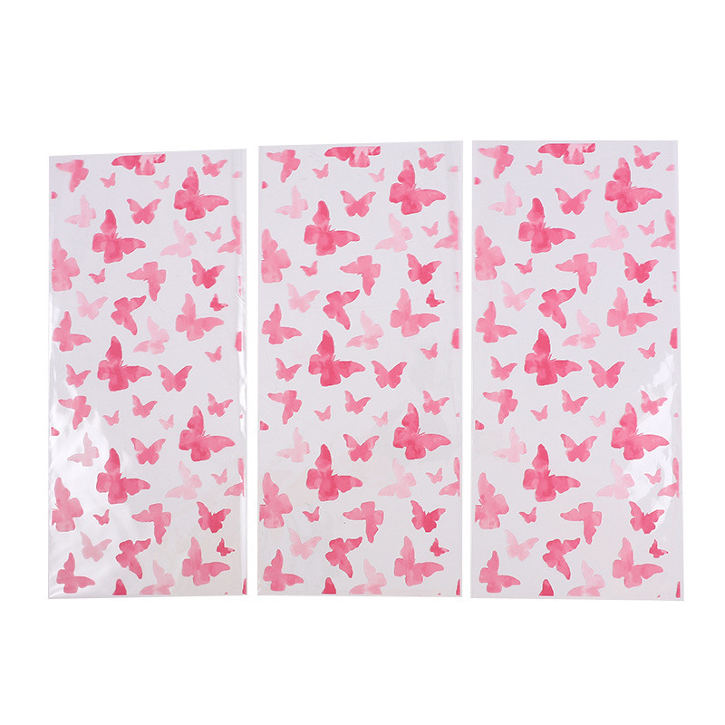 25/50 KOM Leptir vrećice za darove za zabavu, vrećica za pakiranje slatkiša i keksa Leptir vrećica za poslastice za djecu Rođendanske potrepštine Dekoracija za zabavu konja