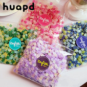 Värvilised konfeti pulmapeo viskamistarbed kunstpaberijäägid õhupallide täitmise tarvikud pulma sünnipäevapeoks