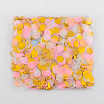 Värvilised konfeti pulmapeo viskamistarbed kunstpaberijäägid õhupallide täitmise tarvikud pulma sünnipäevapeoks