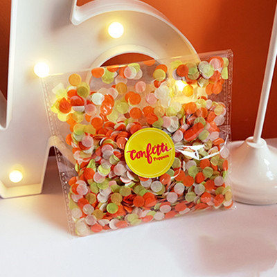 Värvilised konfeti pulmapeo viskamistarbed kunstpaberijäägid õhupallide täitmise tarvikud pulma sünnipäevapeoks