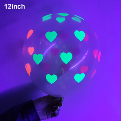 UV-fényű party-kiegészítők Neon kerek konfetti világító körpontok Neon dekoráció Ragyog az UV-partiban esküvői születésnapi partira