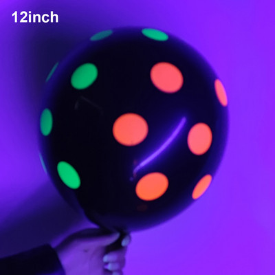 UV-fényű party-kiegészítők Neon kerek konfetti világító körpontok Neon dekoráció Ragyog az UV-partiban esküvői születésnapi partira
