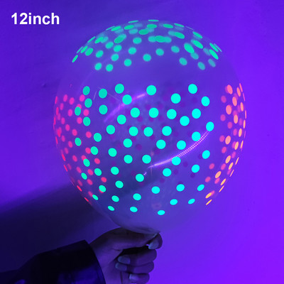 UV-fényű party-kiegészítők Neon kerek konfetti világító körpontok Neon dekoráció Ragyog az UV-partiban esküvői születésnapi partira