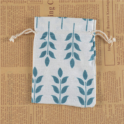 20 buc 10x14 cm imprimare desene animate multicolore vintage din pânză naturală de pânză naturală, cadou, pungi de bomboane pentru petrecere de nuntă.