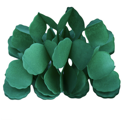 2 bucăți steaguri de hârtie cu trifoi cu patru frunze Ghirlanda de țesut multicolore, fundal pentru nunta, petrecere de aniversare, decorare pentru agățat bricolaj