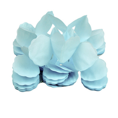 2 bucăți steaguri de hârtie cu trifoi cu patru frunze Ghirlanda de țesut multicolore, fundal pentru nunta, petrecere de aniversare, decorare pentru agățat bricolaj