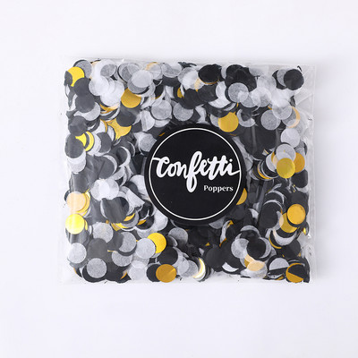 1cm 20g/pungă confetti colorate din plastic Decor pentru nuntă romantică Baloane aurii/sliver Confetti petrecere de aniversare Baby Shower DIY