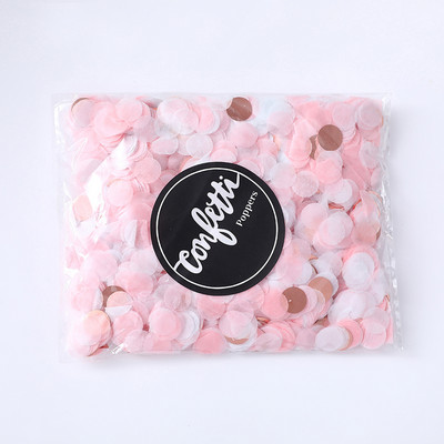 1cm 20g/pungă confetti colorate din plastic Decor pentru nuntă romantică Baloane aurii/sliver Confetti petrecere de aniversare Baby Shower DIY