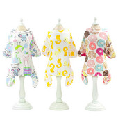 Topla odjeća za pse Kućni ljubimac Pas Mačka Kombinezoni Slatke pidžame s 4 noge Kombinezoni za male srednje pse Odjeća Chihuahua Yorkie Odjeća za kućne ljubimce