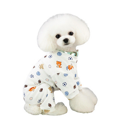 Topla odjeća za pse Kućni ljubimac Pas Mačka Kombinezoni Slatke pidžame s 4 noge Kombinezoni za male srednje pse Odjeća Chihuahua Yorkie Odjeća za kućne ljubimce