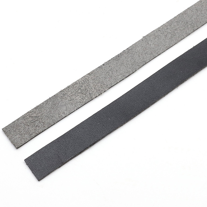 2 metrų ilgio juoda odinė juostelė, stora juostelė, kuprinė, diržas, drabužių siuvimas, rankų darbo „pasidaryk pats“ medžiagos aksesuaras