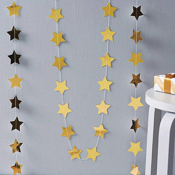 Personalize Party Flag Letter Candy Bar Diy Kraft Paper Bunting Banner Flags Candy Bar Διακόσμηση γάμου Μπομπονιέρα ντους μωρού